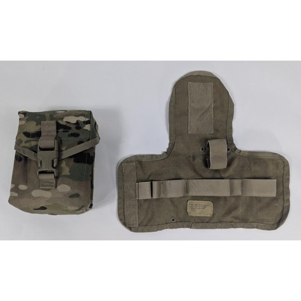 US Military OCP/Multicam Molle IFAK First Aid Pouch w/ Insert - No Contents Good